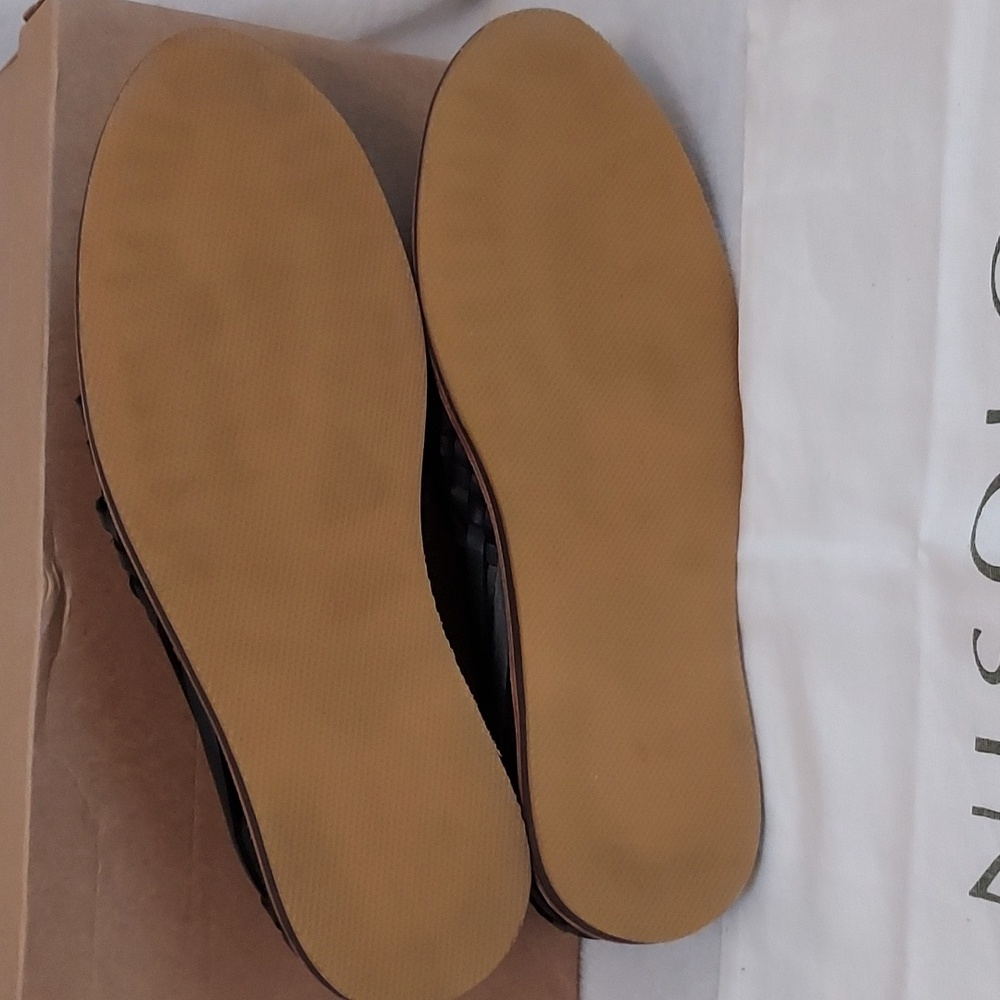 Nisolo Black Woven Leather Huarache Sandals - Picture 4 of 14